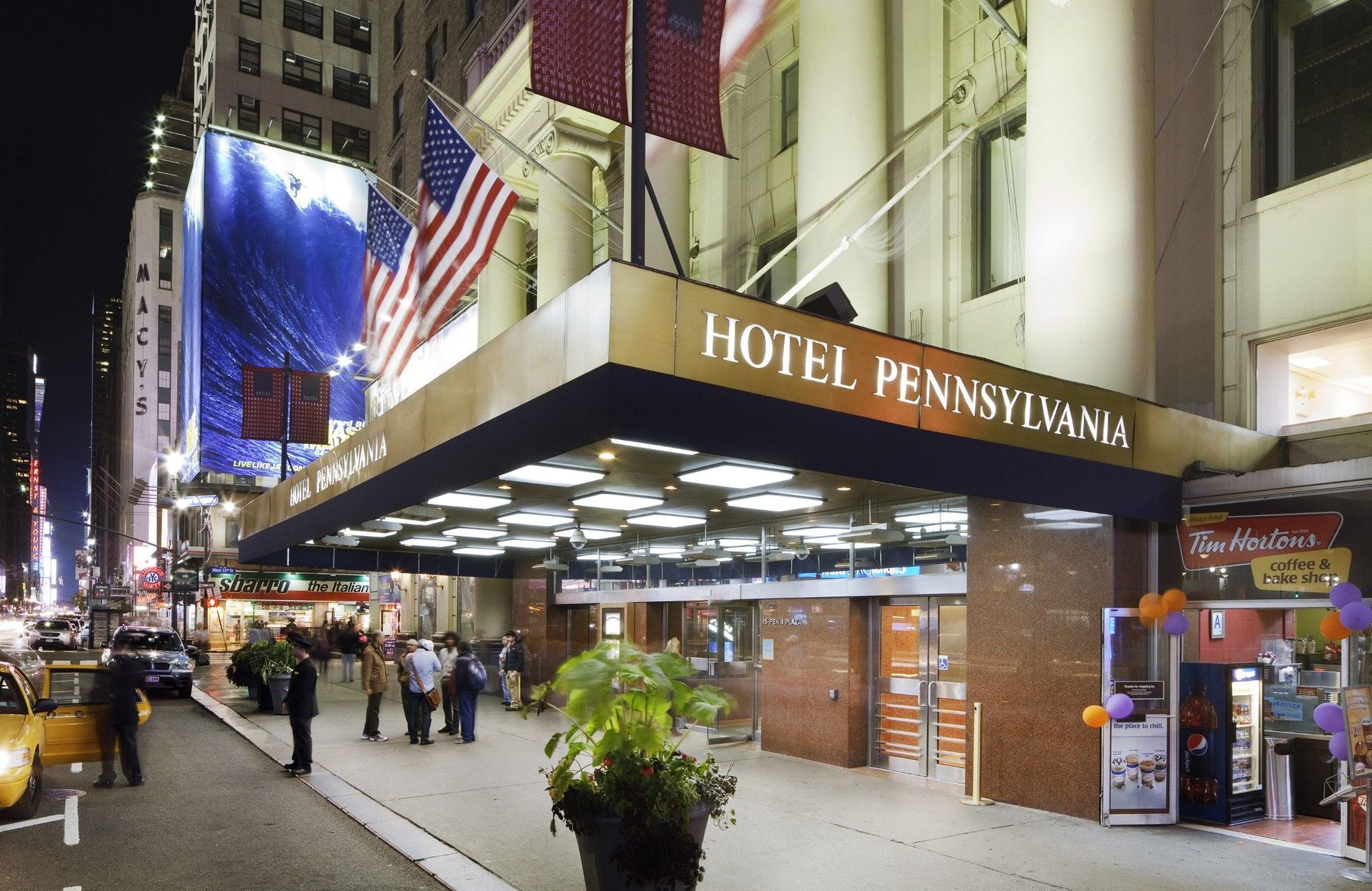Hotel Pennsylvania New York Exterior foto